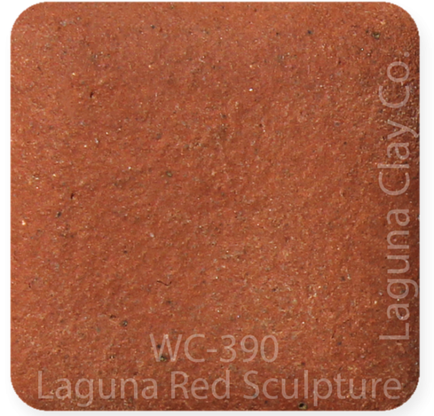 WC‑390 Laguna 紅雕塑陶土 1