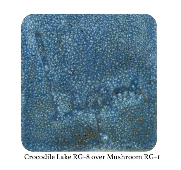 Laguna RG-8 Crocodile Lake Cone 5 Glaze RG-8 鱷魚湖藍 3