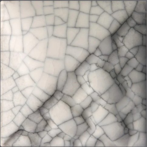 MAYCO Stoneware Clear Glaze - SW-003  Crackle Matte Clear - 霧面裂紋透明釉 1