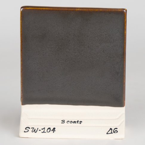 MAYCO Stoneware Matte Glaze - SW-104 Black Walnut - 黑胡桃 (16oz) 7