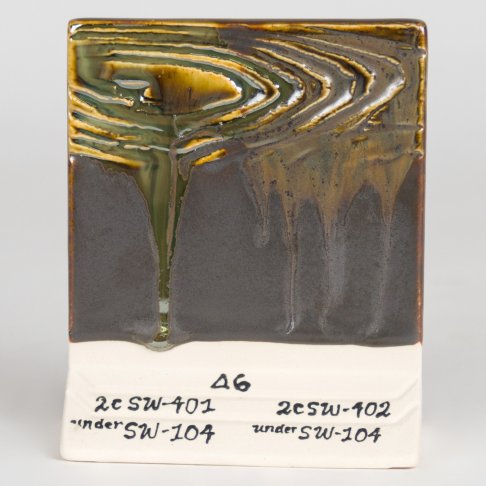 MAYCO Stoneware Matte Glaze - SW-104 Black Walnut - 黑胡桃 (16oz) 10