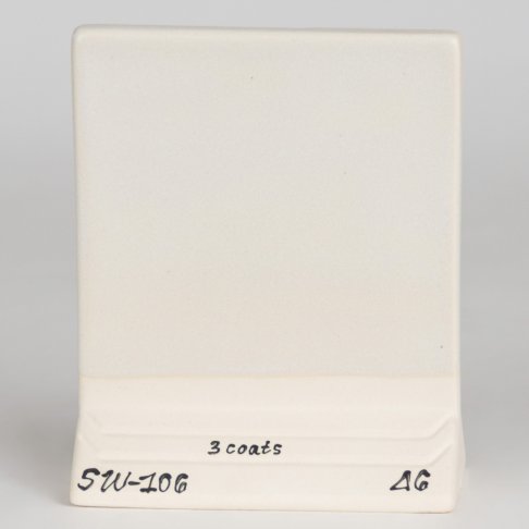 MAYCO Stoneware Matte Glaze - SW-106 Alabaster - 雪花石膏 (16oz) 6