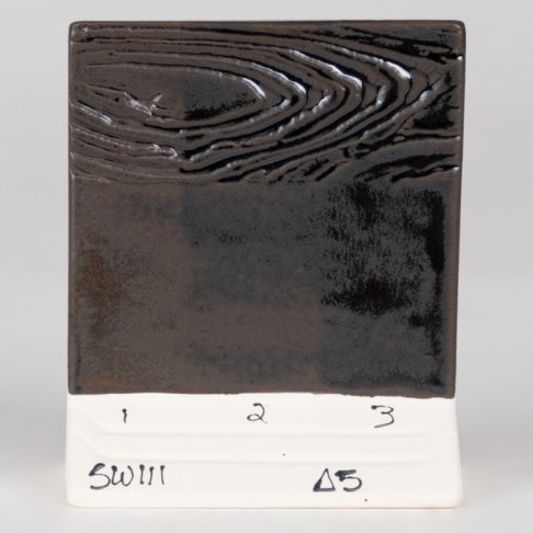 MAYCO Stoneware Matte Glaze - SW-111Wrought Iron - 熟鐵棕 (16oz) 5