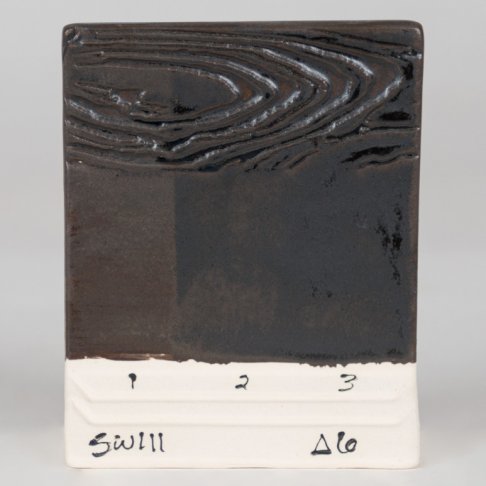 MAYCO Stoneware Matte Glaze - SW-111Wrought Iron - 熟鐵棕 (16oz) 6