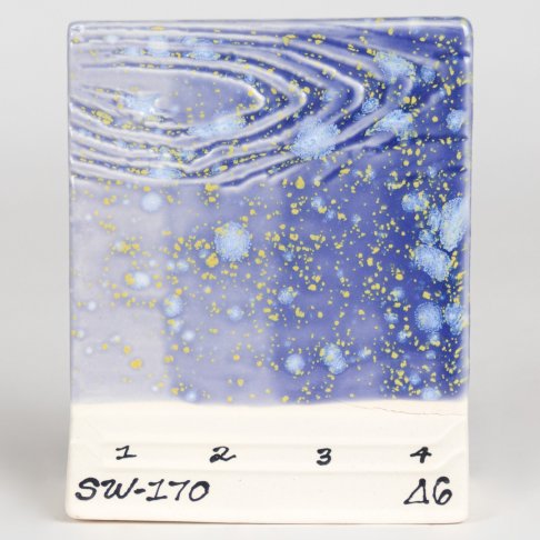 MAYCO Stoneware Crystal Glaze - SW-170 Blue Hydrangea - 藍繡球花 (16oz) 4