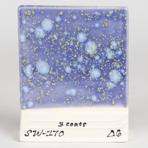 MAYCO Stoneware Crystal Glaze - SW-170 Blue Hydrangea - 藍繡球花 (16oz) 6